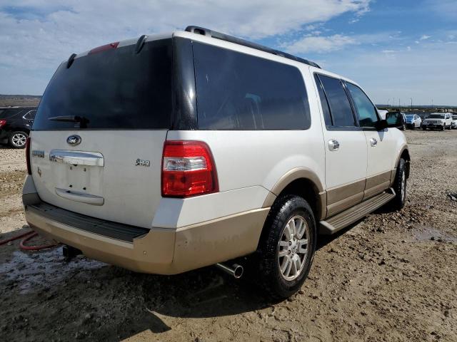 1FMJK1H59EEF17274 - 2014 FORD EXPEDITION EL XLT WHITE photo 3