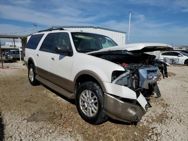 1FMJK1H59EEF17274 - 2014 FORD EXPEDITION EL XLT WHITE photo 4