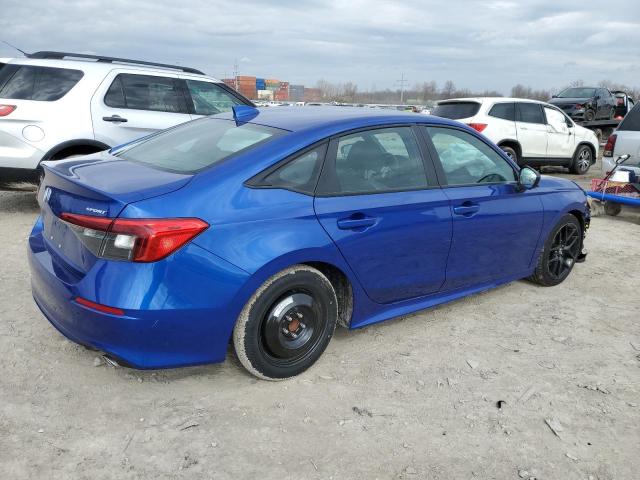 2HGFE2F57NH572455 - 2022 HONDA CIVIC SPORT 蓝色 照片 3