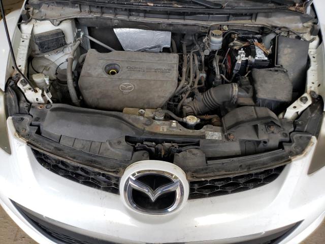 JM3ER2W57A0345707 - 2010 MAZDA CX-7 WHITE photo 11