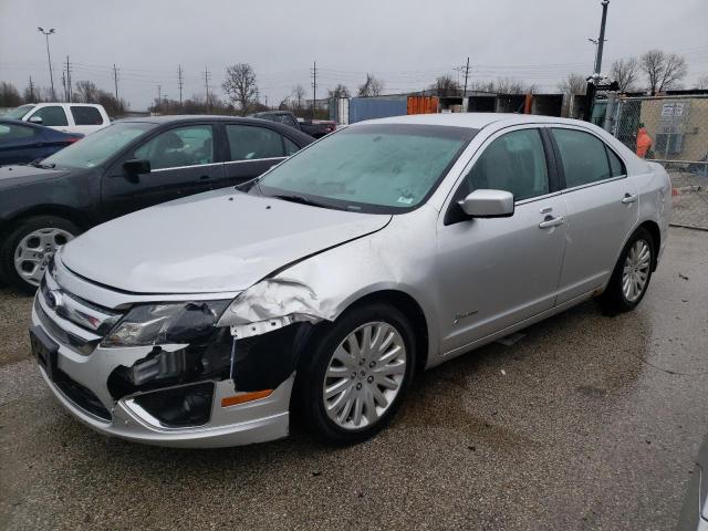 3FADP0L37BR107848 - 2011 FORD FUSION HYBRID SILVER photo 1