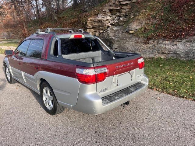 4S4BT61C736100511 - 2003 SUBARU BAJA BURGUNDY photo 3