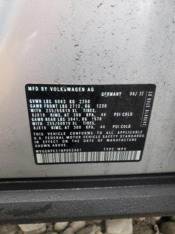 WVGGNPE21NP052461 - 2022 VOLKSWAGEN ID.4 PRO S 银色 照片 13