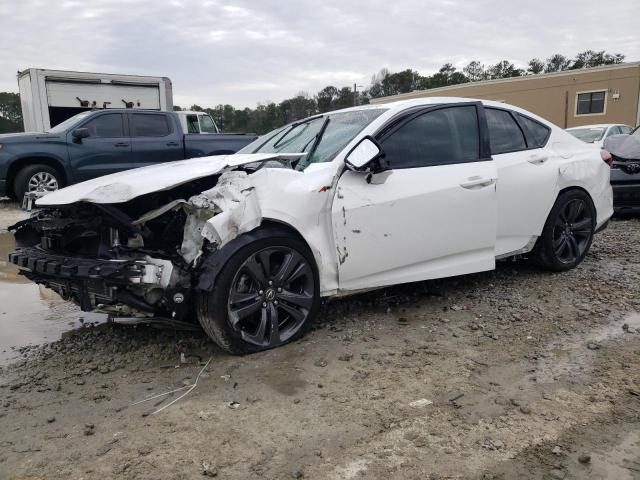 19UUB5F51NA000376 - 2022 ACURA TLX TECH A WHITE photo 1