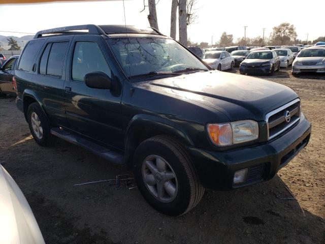 JN8DR09Y52W734542 - 2002 NISSAN PATHFINDER LE GREEN photo 4