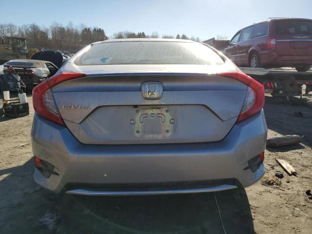 2HGFC2F60KH597563 - 2019 HONDA CIVIC LX SILVER photo 6