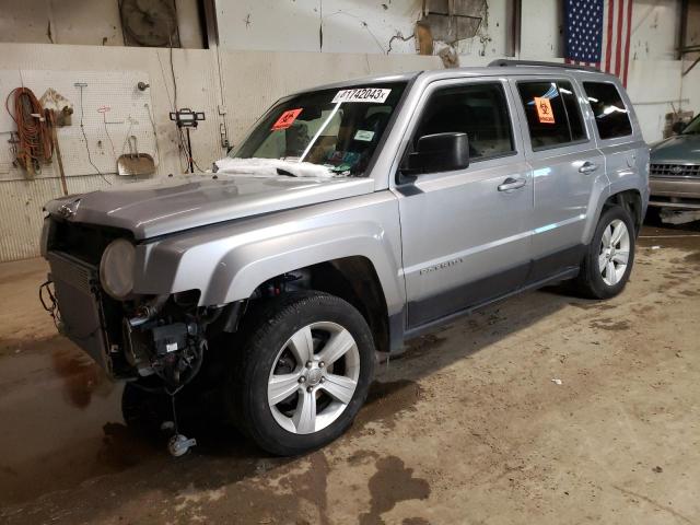 1C4NJPFB6HD183932 - 2017 JEEP PATRIOT LATITUDE SILVER photo 1