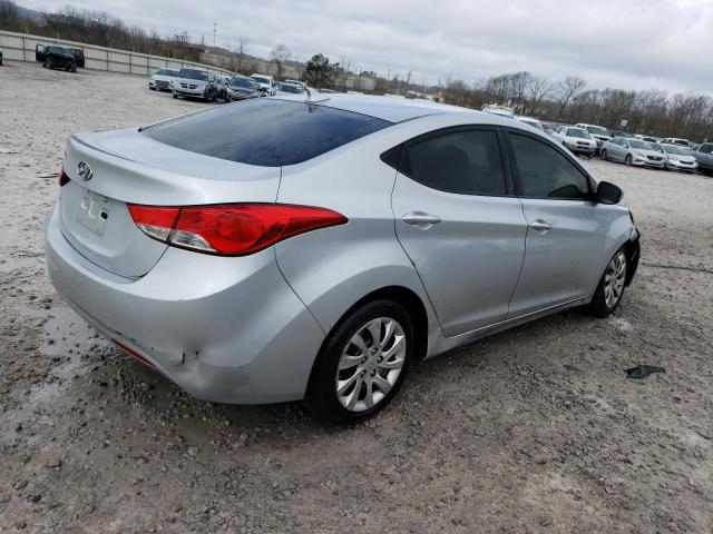 5NPDH4AE2BH021451 - 2011 HYUNDAI ELANTRA GLS SILVER photo 3