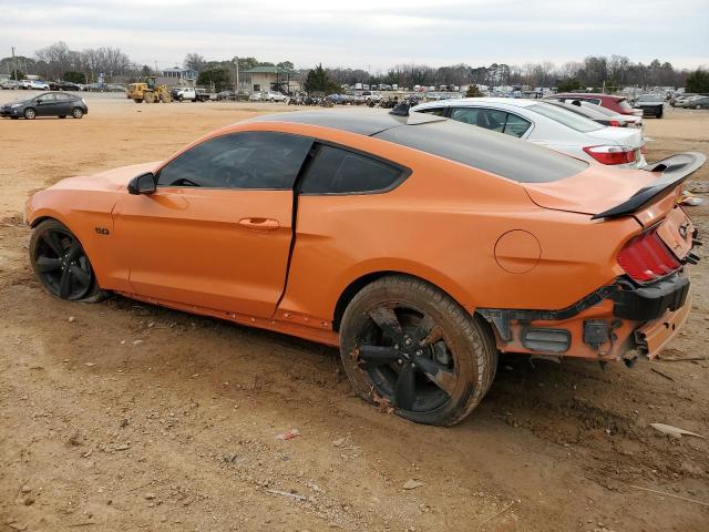 1FA6P8CF3M5143334 - 2021 FORD MUSTANG GT ORANGE photo 2