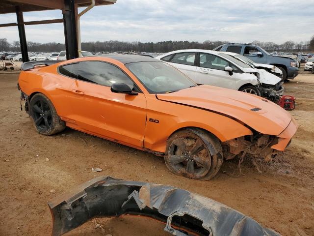 1FA6P8CF3M5143334 - 2021 FORD MUSTANG GT ORANGE photo 4