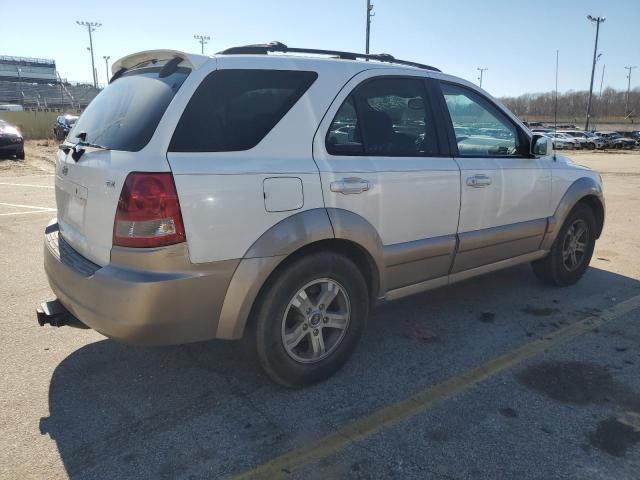 KNDJC733635061788 - 2003 KIA SORENTO EX WHITE photo 3