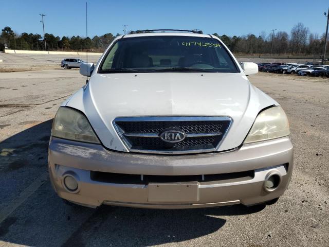 KNDJC733635061788 - 2003 KIA SORENTO EX WHITE photo 5