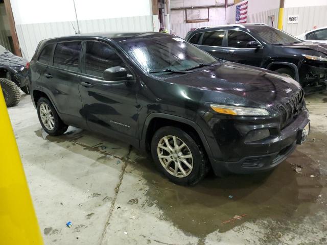 1C4PJLAB0EW245575 - 2014 JEEP CHEROKEE SPORT 黑色 照片 4