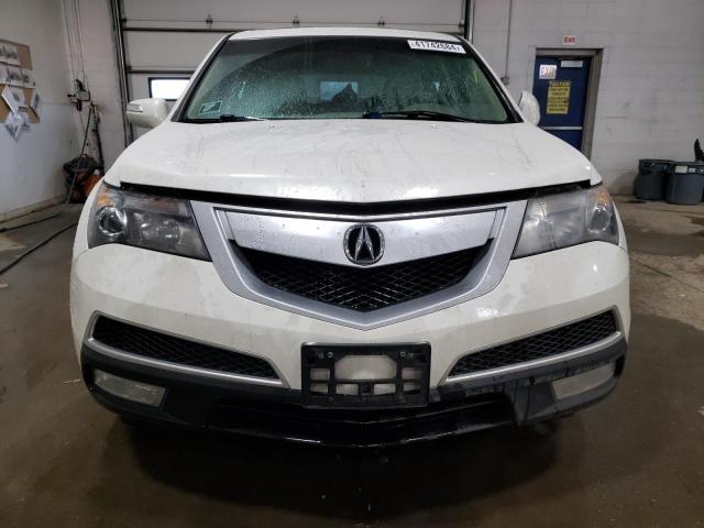 2HNYD2H29AH523601 - 2010 ACURA MDX WHITE photo 5