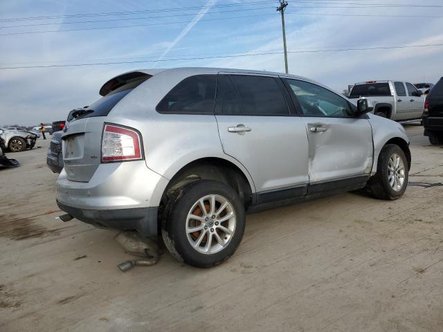 2FMDK3JC4ABA40342 - 2010 FORD EDGE SEL SILVER photo 3