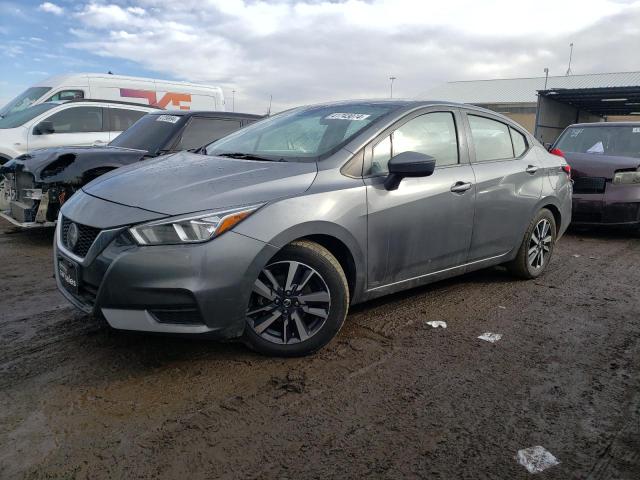 3N1CN8EV4ML845964 - 2021 NISSAN VERSA SV GRAY photo 1