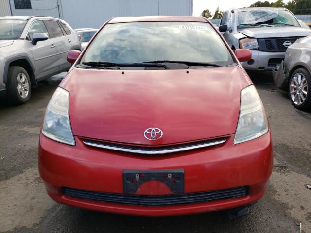 JTDKB20UX77559509 - 2007 TOYOTA PRIUS RED photo 5