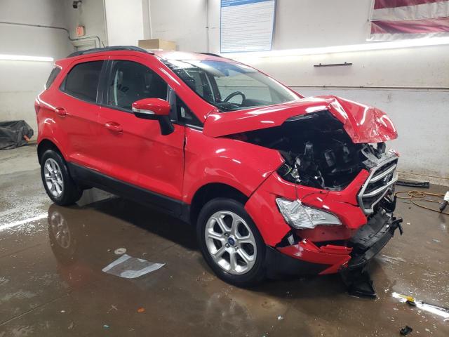 MAJ6P1UL2JC204384 - 2018 FORD ECOSPORT SE RED photo 4