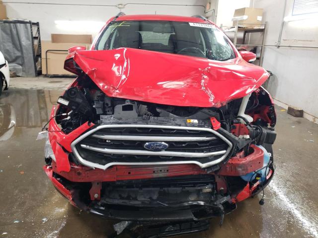 MAJ6P1UL2JC204384 - 2018 FORD ECOSPORT SE RED photo 5