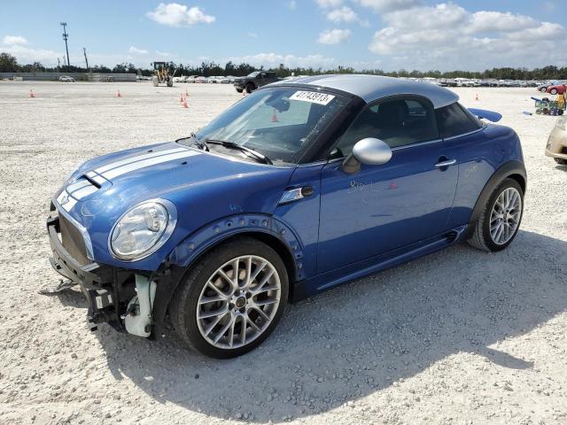 WMWSX3C55CT154877 - 2012 MINI COOPER COU S BLUE photo 1