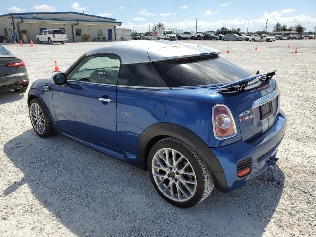 WMWSX3C55CT154877 - 2012 MINI COOPER COU S BLUE photo 2