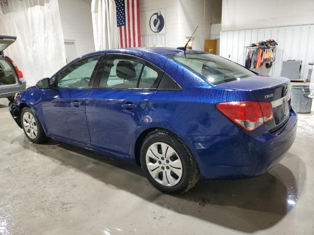 1G1PA5SHXD7100012 - 2013 CHEVROLET CRUZE LS BLUE photo 2