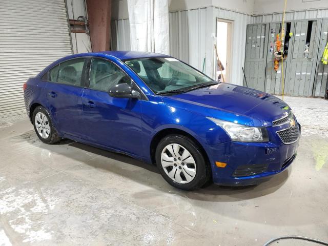 1G1PA5SHXD7100012 - 2013 CHEVROLET CRUZE LS BLUE photo 4