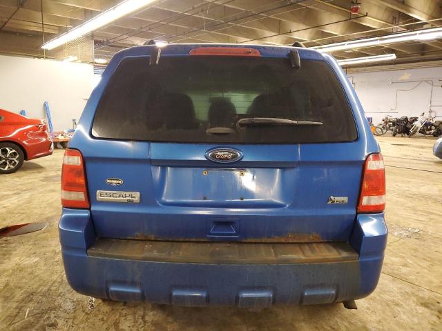 1FMCU0DG4CKA42264 - 2012 FORD ESCAPE XLT BLUE photo 6