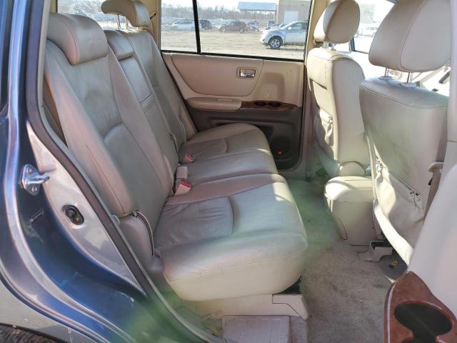 JTEEW21A060022687 - 2006 TOYOTA HIGHLANDER HYBRID BLUE photo 11