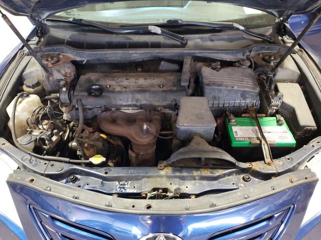 4T1BE46K87U034745 - 2007 TOYOTA CAMRY CE BLUE photo 11