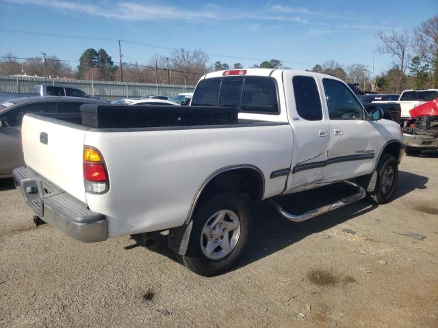 5TBRT34171S192138 - 2001 TOYOTA TUNDRA ACCESS CAB WHITE photo 3