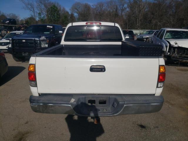 5TBRT34171S192138 - 2001 TOYOTA TUNDRA ACCESS CAB WHITE photo 6