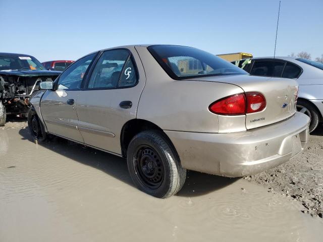 1G1JC524527114099 - 2002 CHEVROLET CAVALIER BASE GOLD photo 2