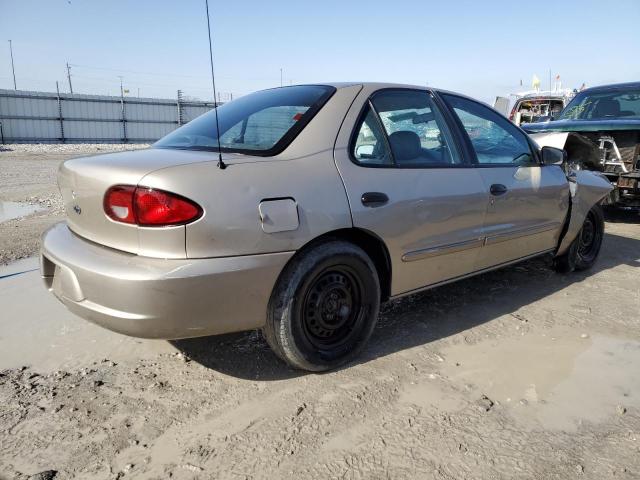 1G1JC524527114099 - 2002 CHEVROLET CAVALIER BASE GOLD photo 3