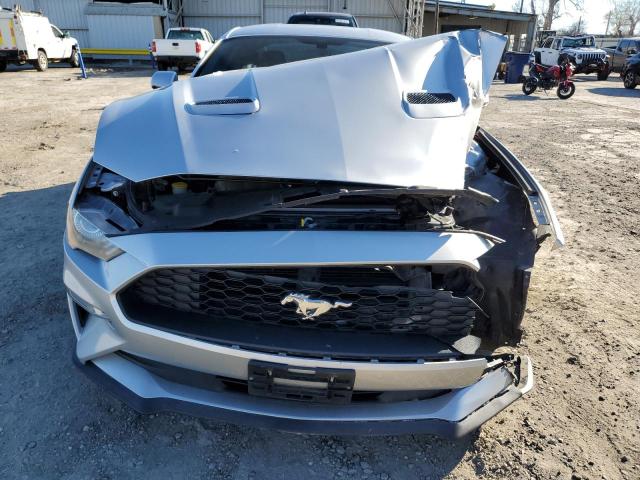 1FA6P8TH5K5172042 - 2019 FORD MUSTANG SILVER photo 5