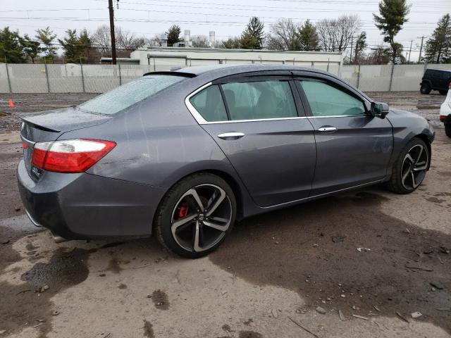 1HGCR3F90FA037127 - 2015 HONDA ACCORD TOURING GRAY photo 3