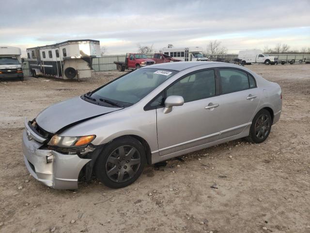 1HGFA16537L131658 - 2007 HONDA CIVIC LX SILVER photo 1