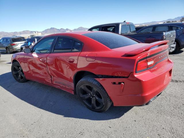 2C3CDXHG8DH574265 - 2013 DODGE CHARGER SXT RED photo 2