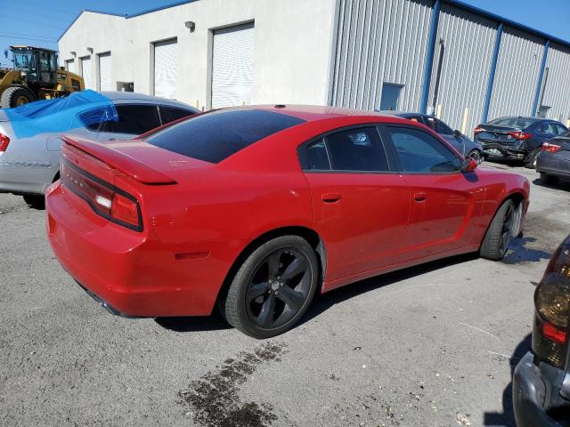 2C3CDXHG8DH574265 - 2013 DODGE CHARGER SXT RED photo 3