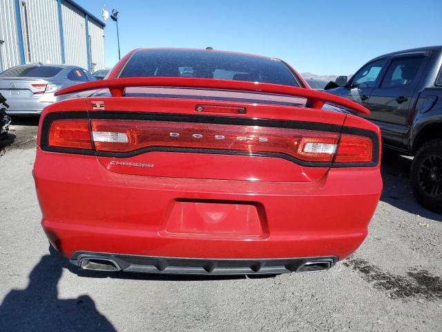 2C3CDXHG8DH574265 - 2013 DODGE CHARGER SXT RED photo 6