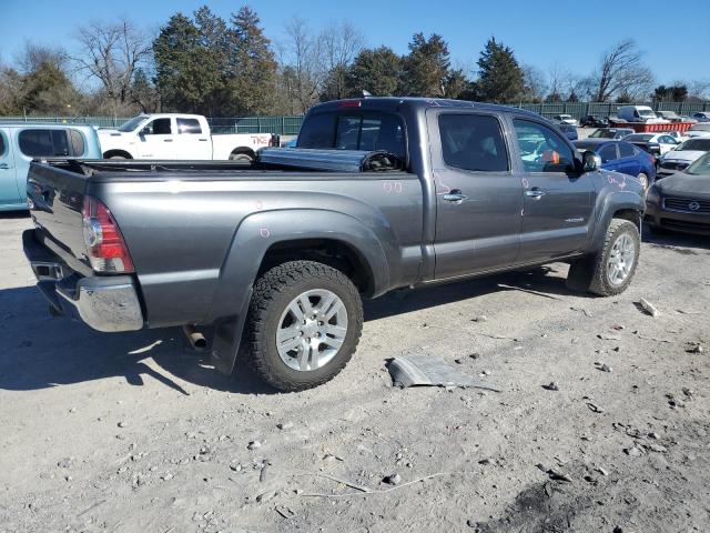 5TFMU4FN8FX030251 - 2015 TOYOTA TACOMA DOUBLE CAB LONG BED GRAY photo 3