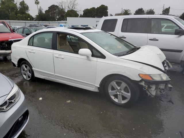 1HGFA16866L040019 - 2006 HONDA CIVIC EX WHITE photo 4