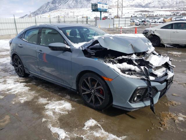 SHHFK7H40HU416713 - 2017 HONDA CIVIC SPORT 青绿色 照片 4