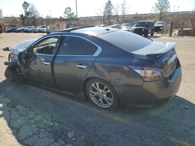 1N4AA5AP9CC864614 - 2012 NISSAN MAXIMA S GRAY photo 2