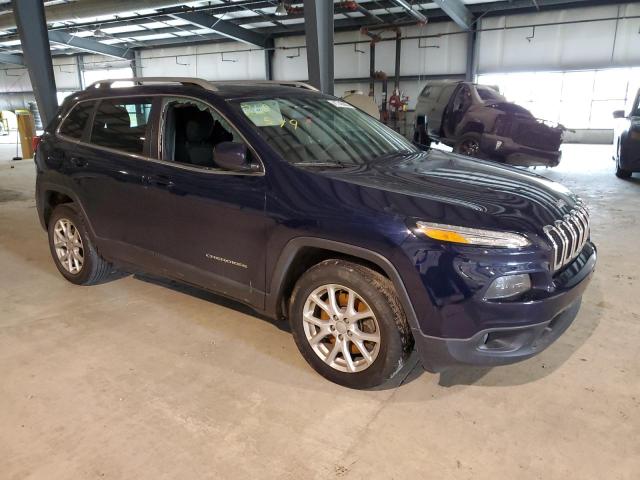 1C4PJLCB1FW658541 - 2015 JEEP CHEROKEE LATITUDE BLUE photo 4