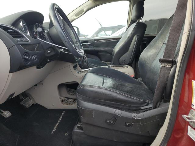 2C4RC1CG5DR767545 - 2013 CHRYSLER TOWN & COU TOURING L RED photo 7