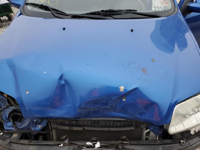 KL1TD66698B269704 - 2008 CHEVROLET AVEO BASE BLUE photo 11