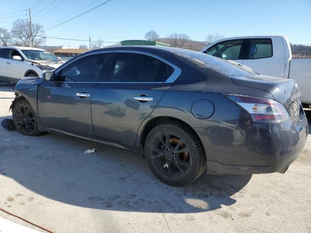 1N4AA5AP5DC841364 - 2013 NISSAN MAXIMA S GRAY photo 2