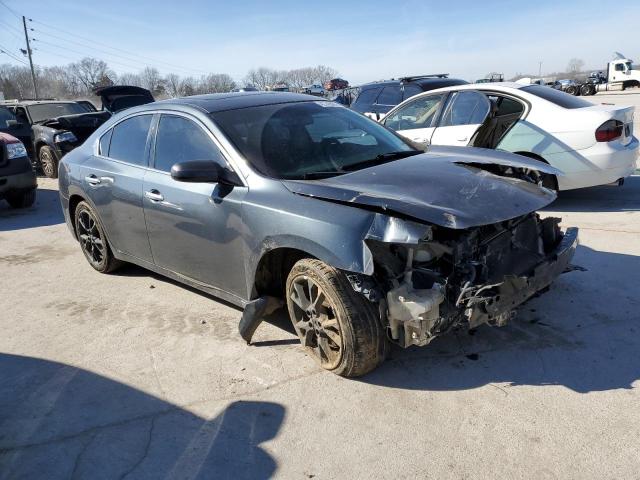 1N4AA5AP5DC841364 - 2013 NISSAN MAXIMA S GRAY photo 4