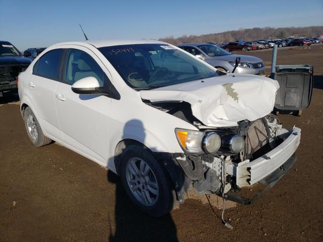 1G1JA5SH2D4152449 - 2013 CHEVROLET SONIC LS 白色 照片 4